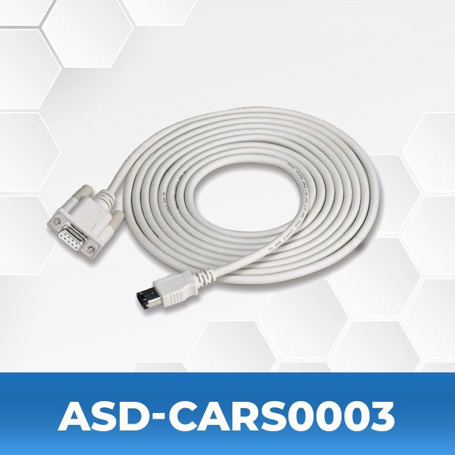 کابل ارتباطی RS-232 سروو A2 مدل ASD-CARS0003