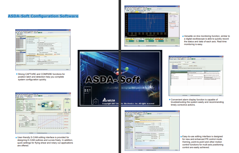 نرم افزار ASDA-Soft Configuration