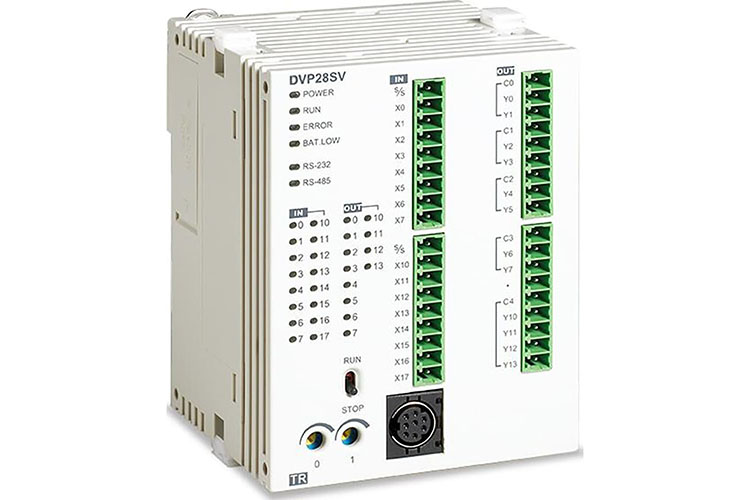 معرفی PLC دلتا مدل DVP28SV11R2 و DVP28SV11T2