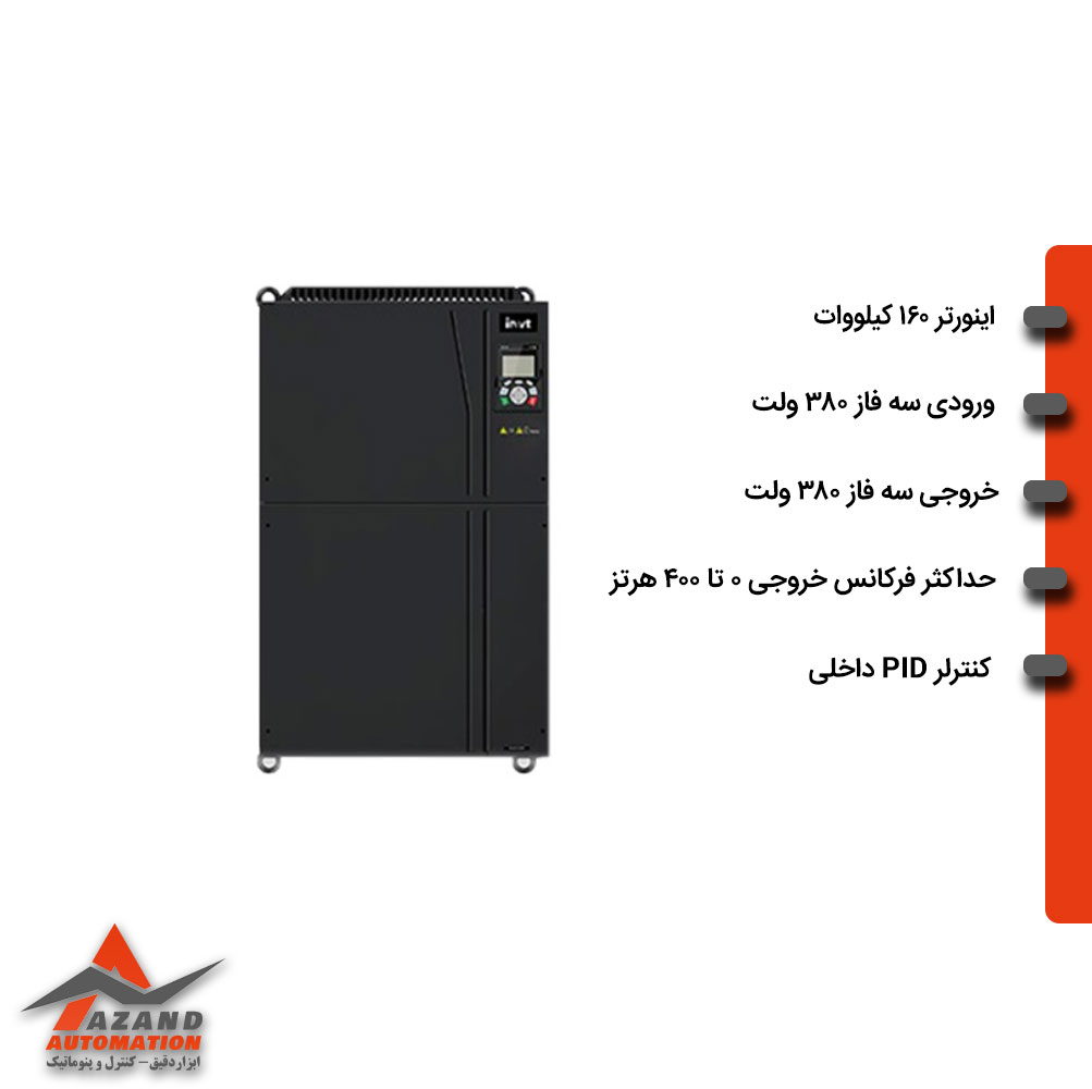 اینورتر-160-کیلووات-سه-فاز-اینوت-سری-GD350A اینورتر سه فاز INVT GD350A توان 160 کیلووات