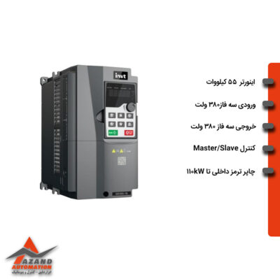 اینورتر-55-کیلووات-سه-فاز-اینوت-سری-GD350-19 اینورتر سه فاز INVT GD350-19 توان 55 کیلووات