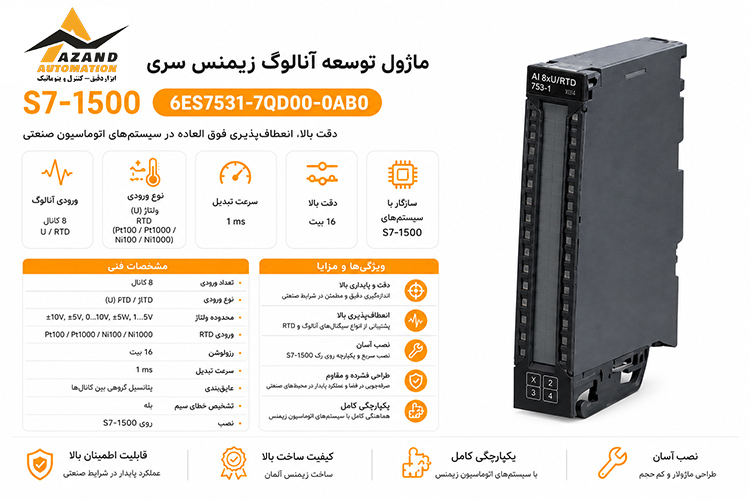 مدل 6ES7531-7QD00-0AB0