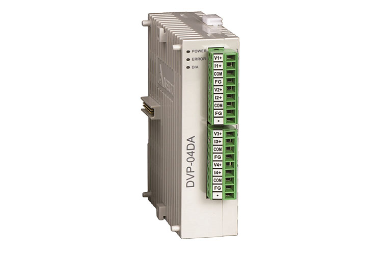 ماژول توسعه آنالوگ اسلیم دلتا سری DVP
